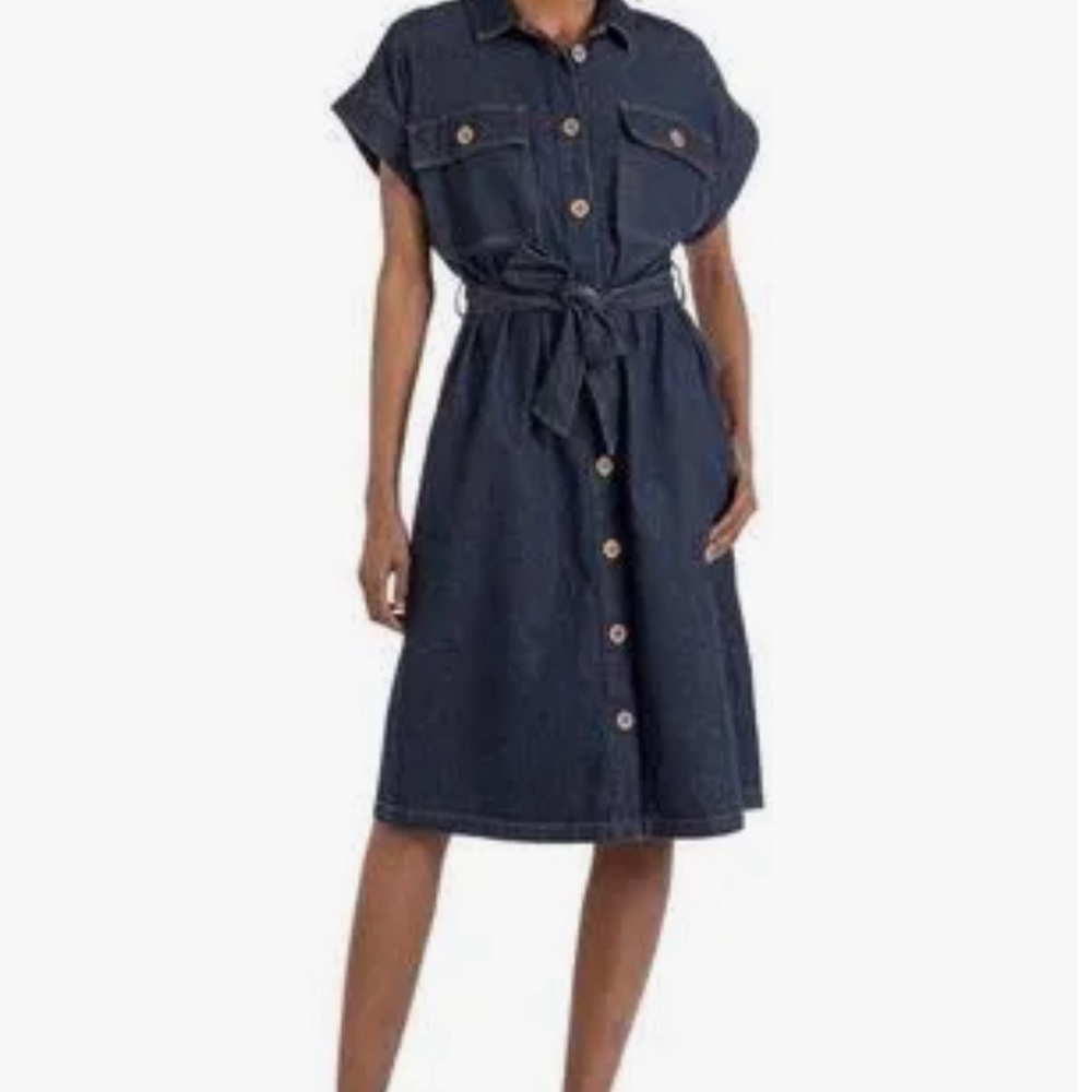 Kit From the Cloth Bonnie Denim Dress
